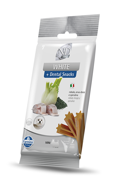 N&D White Mini Petiscos Dentais